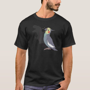 Cockatiel voor katkatoenvogelbroden Mannen Vrouwen T-shirt