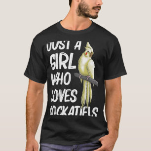 Cockatiel voor meisjes - eigenaar van Kinder vogel T-shirt