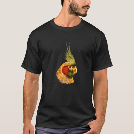 Cockatiel Weiro Quarrion T-shirt (Voorkant)