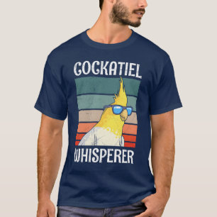 Cockatiel Whisperer Bird Lover Parkieten vriend T-shirt