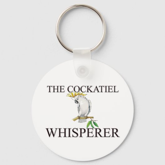 Cockatiel Whisperer Sleutelhanger (Voorkant)