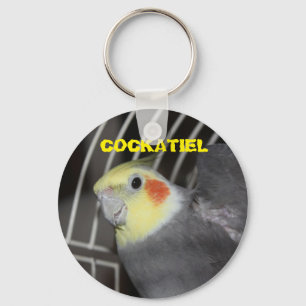 Cockatielamp Sleutelhanger