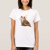 Cockatielbrief T-shirt (Voorkant)