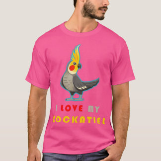CockatielFunny Cute Idea voor vogels Lover T-shirt