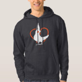 cockatielliefde hoodie (Voorkant)