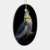 CockatielOrnament Keramisch Ornament (Rechts)