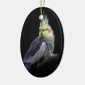 CockatielOrnament Keramisch Ornament (Links)
