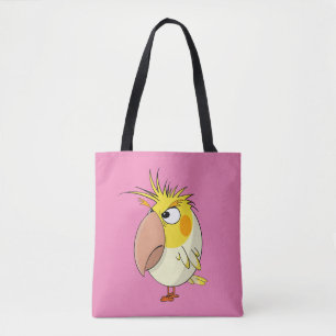 Cockatielpapegaai Tote Bag