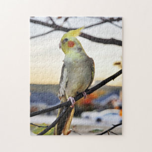 Cockatielprofiel foto legpuzzel