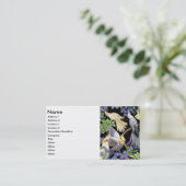 Cockatielprofielkaart Visitekaartje (Staand voorkant)