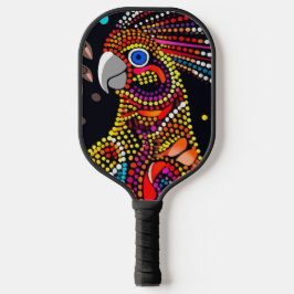Cockatiels - Aboriginal stijl - Pickleball Paddle