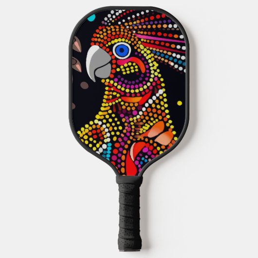 Cockatiels - Aboriginal stijl - Pickleball Paddle (Voorkant)