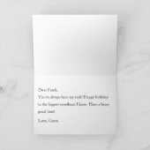 Cockatiels Eating Berries Pet Bird Lover Birthday Kaart (Binnen)