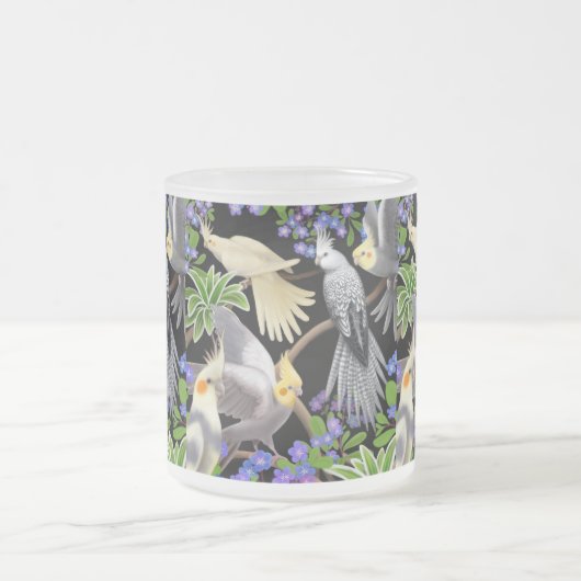 Cockatiels en vergeet de Mok van Nots (Center)