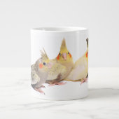 Cockatiels Grote Koffiekop (Voorkant)