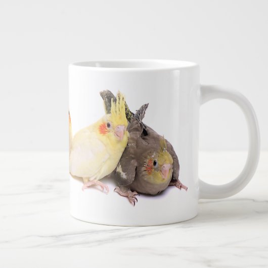 Cockatiels Grote Koffiekop (Rechts)