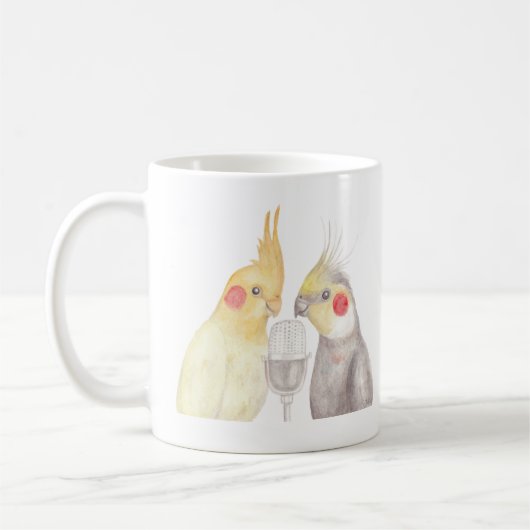 Cockatiels mok Funny Cockatiel Gift for Bird lover (Links)