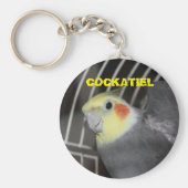 Cockatielsluiting Sleutelhanger (Voorkant)