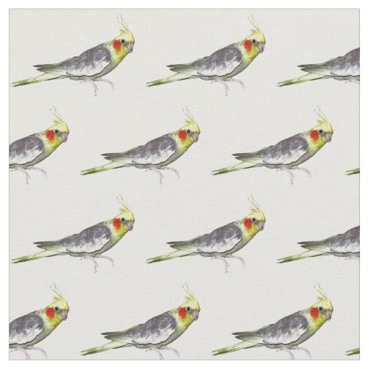 Cockatielverbinding (Kies uw kleur) Stof (Close Up)