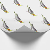 Cockatielwrapppapier Cadeaupapier (Hoek)