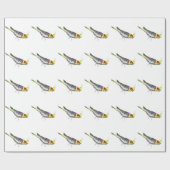 Cockatielwrapppapier Cadeaupapier (Vlak)