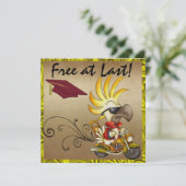 Cockato Afstuderen Biker - SRF Kaart (Staand voorkant)