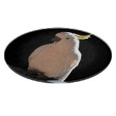 Cockato bij zonnewijzerplaten — Kipplank Snijplank (Hoek)