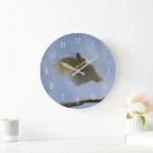 Cockato Bird Parrot Flying in Sky Australia Grote Klok (Huis)