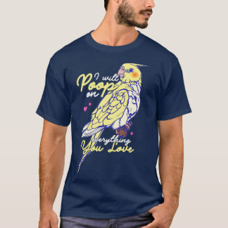 Cockato Bird Pet Birds Cockatoos Animals Gifts Sh T-shirt