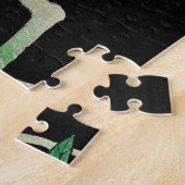 Cockato en Pomegranaat - Ohara Koson - Legpuzzel (Zijkant)