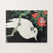 Cockato en Pomegranaat - Ohara Koson - Legpuzzel (Horizontaal)