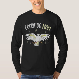 Cockato Mam Parrot Bird Womens T-shirt