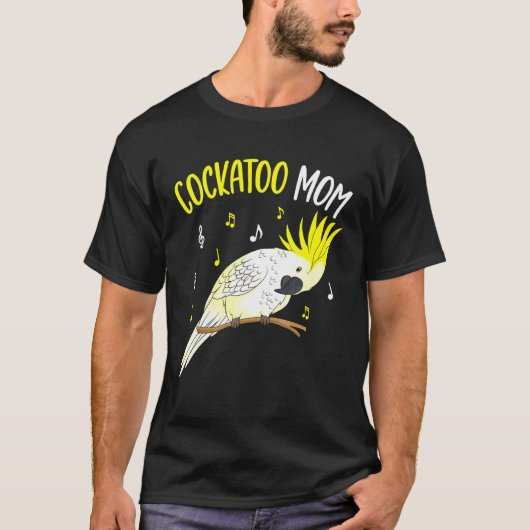 Cockato mama Parrot Bird Women T-shirt (Voorkant)