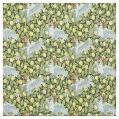 Cockato met Lemons Stof (Swatch)