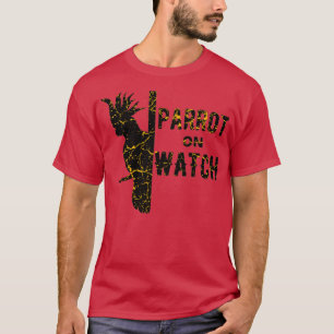 Cockato Parrot op horloge 1 T-shirt