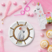 Cockato Pirate Parrot Papieren Bordje (Feest)