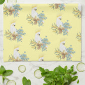 Cockatoenbloemen Theedoek (Gevouwen)