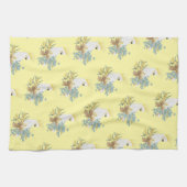 Cockatoenbloemen Theedoek (Horizontaal)