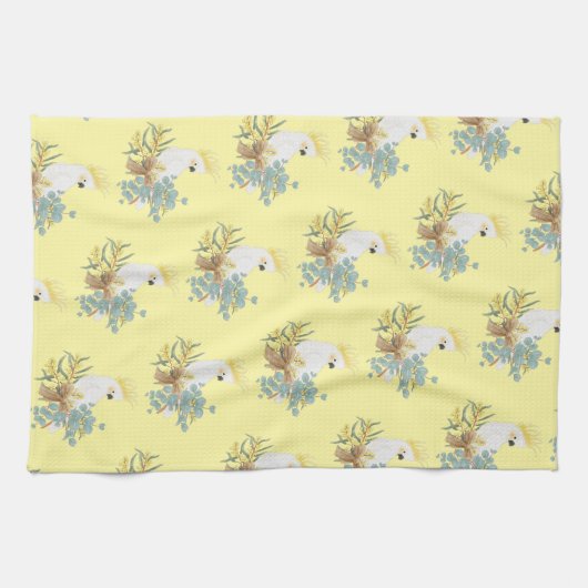 Cockatoenbloemen Theedoek (Horizontaal)