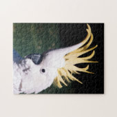 Cockatoenpuzzel met zwavelcreest legpuzzel (Horizontaal)