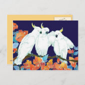 Cockatoenvrienden Briefkaart (Voorkant / Achterkant)