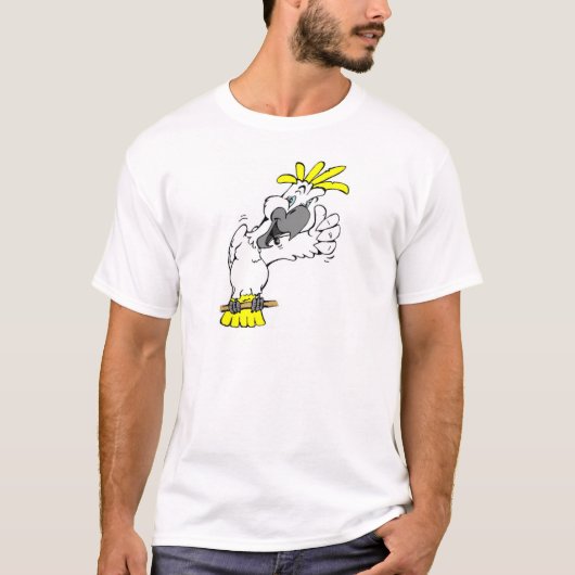cockatoo2 t-shirt (Voorkant)