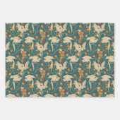 Cockatoo and Pomegranate by Walter Crane  Inpakpapier Vel (Voorkant)