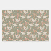 Cockatoo and Pomegranate by Walter Crane Pastels Inpakpapier Vel (Voorkant 3)