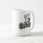 Cockatoo Attitude "Cockatude" Coffee Mok (Voorkant rechts)