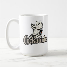 Cockatoo Attitude "Cockatude" Coffee Mok