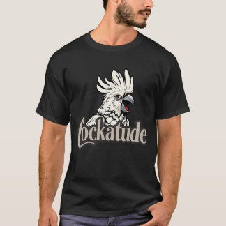 Cockatoo Attitude "Cockatude" Mannen T-shirt