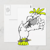 cockatoo briefkaart (Voorkant / Achterkant)