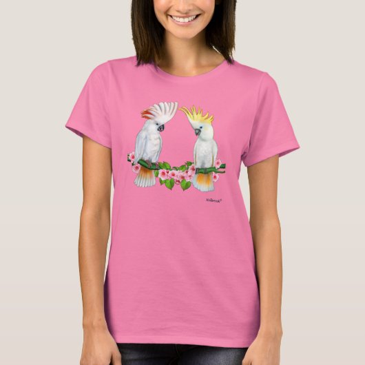 COCKATOO COURTSHIP T-SHIRT (Voorkant)