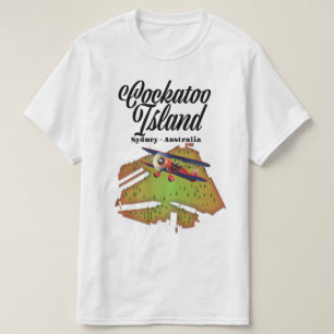 Cockatoo-eiland Sydney Australië T-shirt